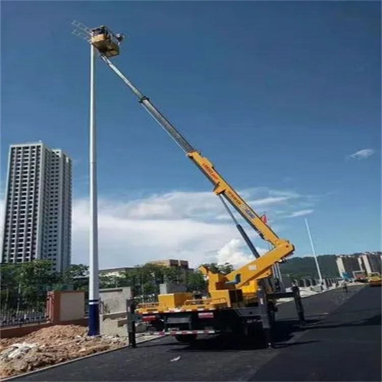 黔西维修路灯的曲臂升降车出租